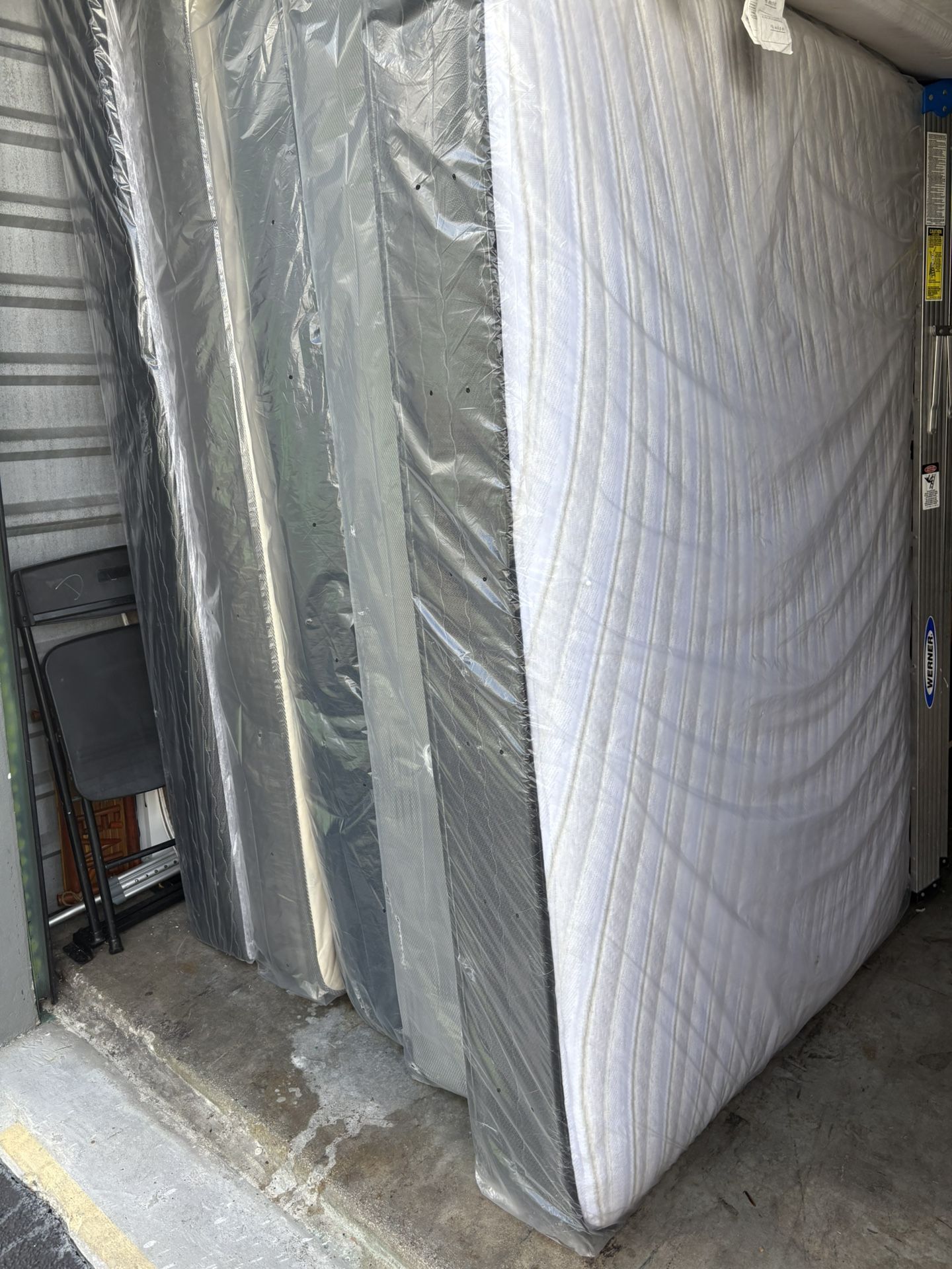 New Mattress Queen $120 Full 110” Twin $100 . Delivery Avaliable