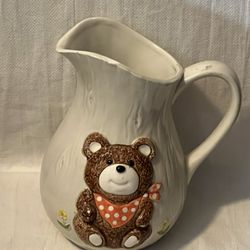 Teddy Bear Pitcher Medium