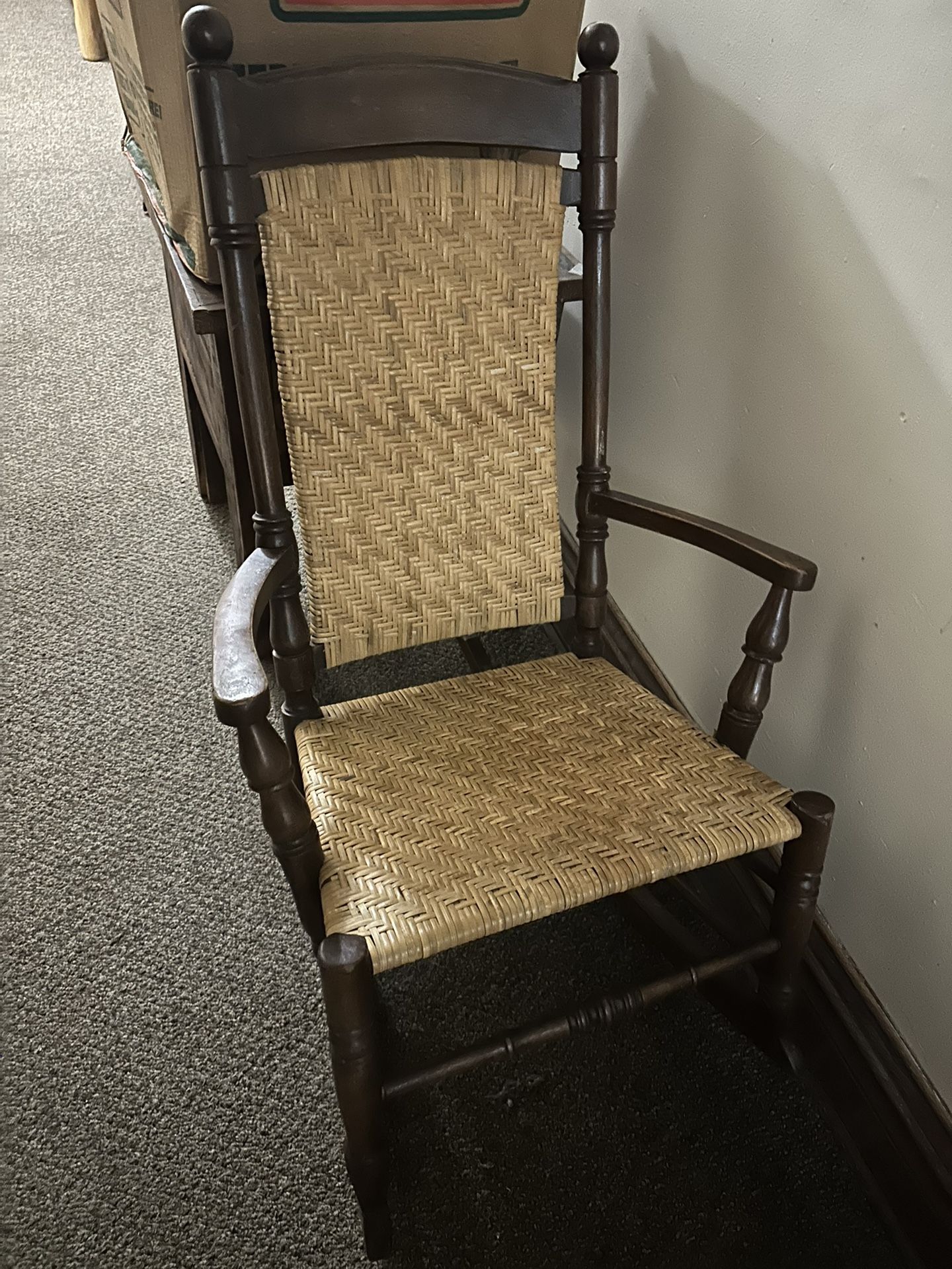 Antique Wicker Rocking chair