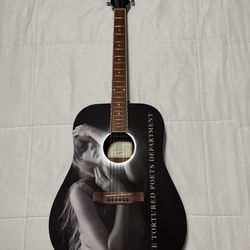 Taylor Swift THE TORTURED POETS DEPARTMENT ACOUSTIC GUITAR (AS IS) #2170