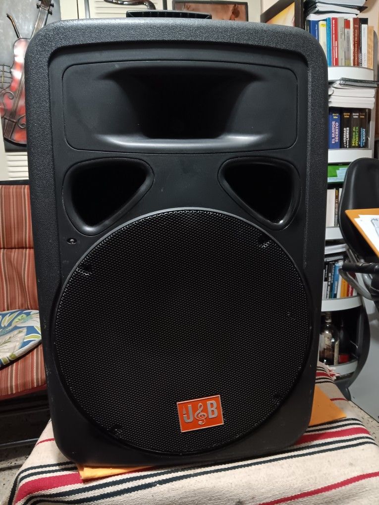 J&B. SPEAKER. MODEL JSB 122.....450 WATTS....NO BLUETOOTH. LINE OUT 2000W. NICE CONDITION
