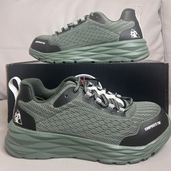Rocky V-Lite Nano Composite Toe Slip Resistant Green Work Shoes Women’s Size 8
