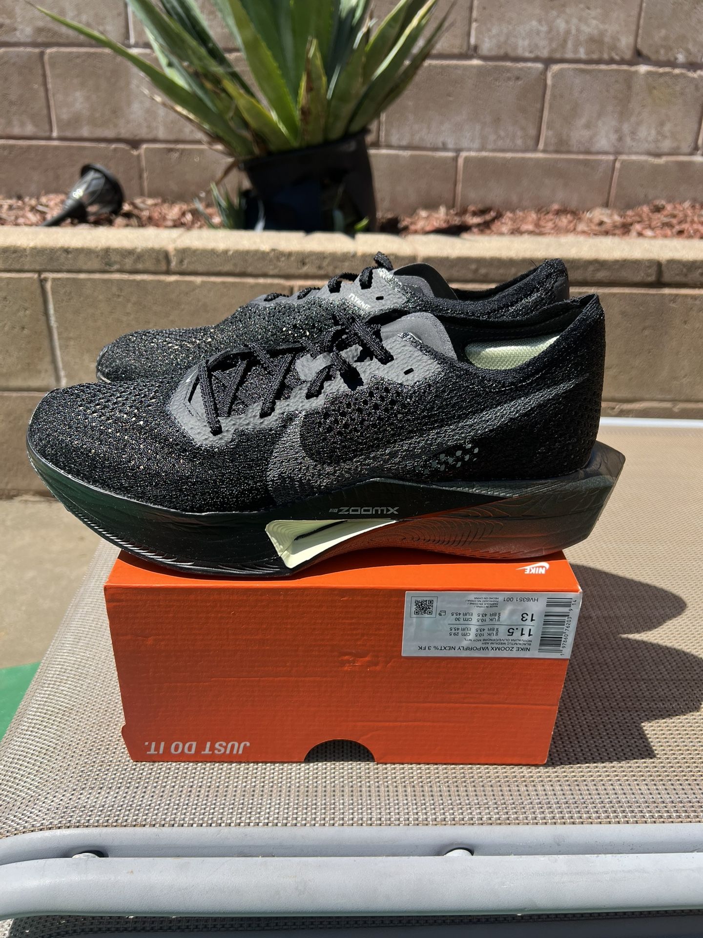 Nike Vaporfly 3 Black And Volt
