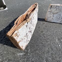 Birch Wood Decorative Set