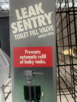 TOILET LEAK VALVE ( LEAK SENTRY) Brand New