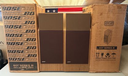 🔇🔇 Bose 601 series III - 100% Original - Like New