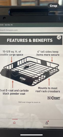 Rack roof cargo carrier