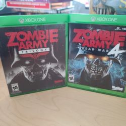 Xbox One Game Zombie Army 1-4 