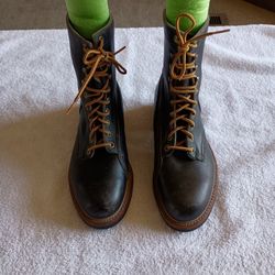 Men's Vintage Sz 7D Steel Toe Lineman Work Boots 