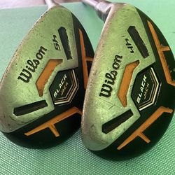 Wilson Black Jack 4h- 5h Golf Club and Golf Telescoping Ball