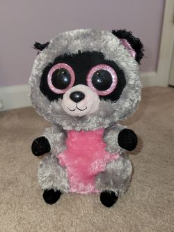 "Rocco" 9" raccoon Ty Beanie Boo