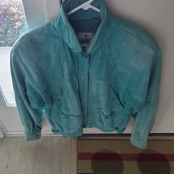 JACKET - SUEDE, SIZE SMALL