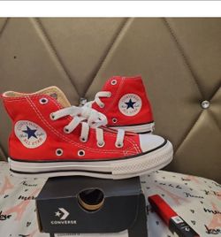 Converse all star Red Canvas High Tops