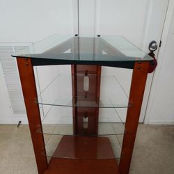 Corner Media Stand / TV Shelf