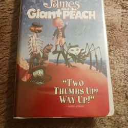 James And The Giant Peach Vhs