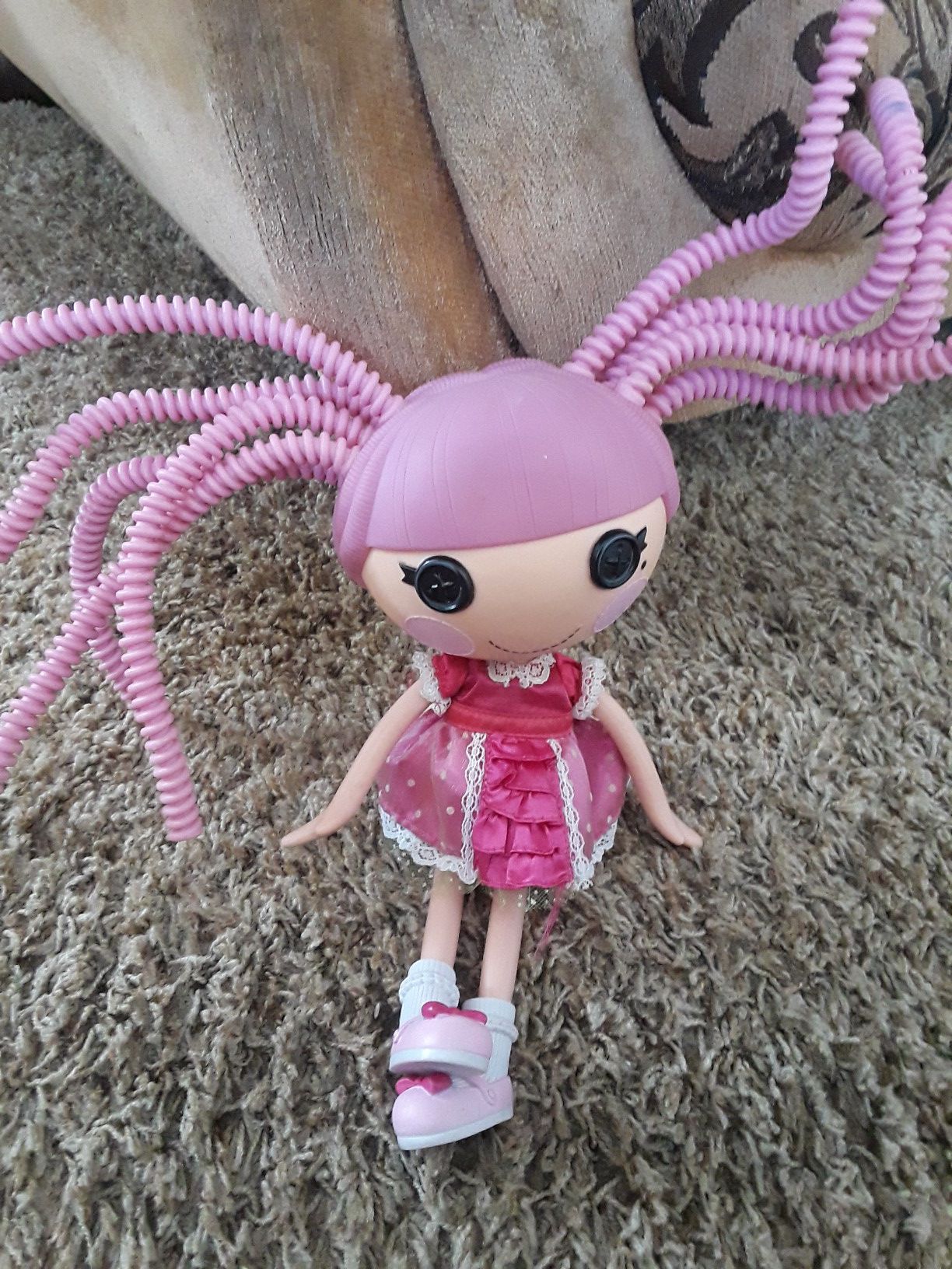 Lalaloopsy pink hair doll