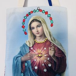Bolsa De Maria Magdalena Con Tela De Bandana. Tote Bag For Any Occasion 