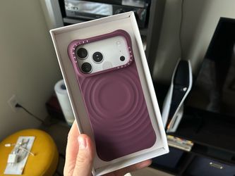 CASETiFY iPhone 18 Pro Max (Ripple Case / Fig Purple)