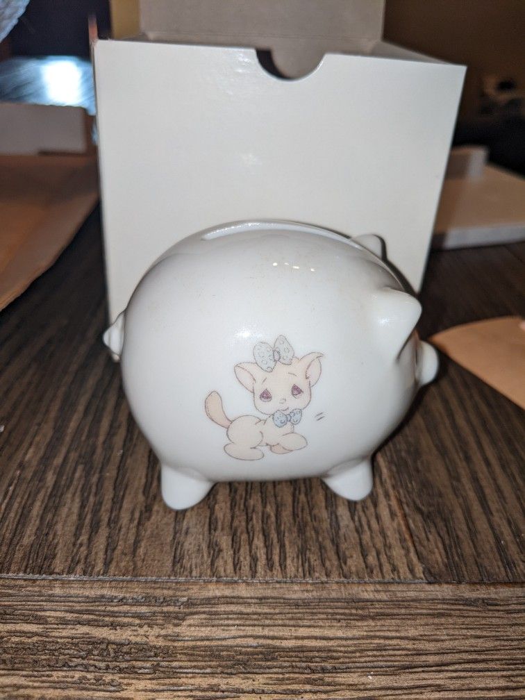Vintage Precious Moments Piggy Bank 