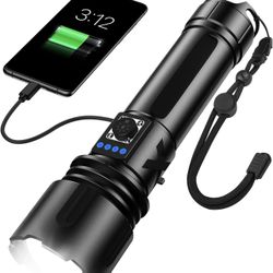Flashlights High Lumens Rechargeable，brand New