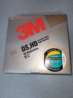 11 - 3M Double Sided Diskettes 5 1/4 "