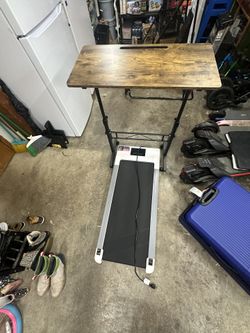 Walking Pad + Standing Desk