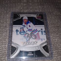 2020 2021 MVP Upper Deck Autograph Rookie Zac Jones