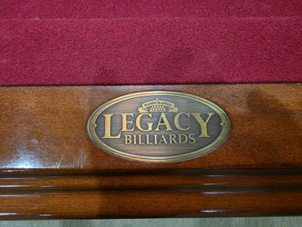 Legacy Billiards Handcrafted Pool Table