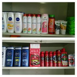 Body wash, lotions, men care, face wash