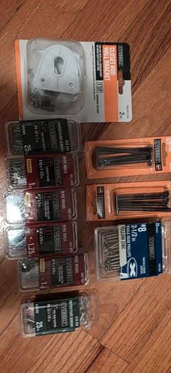 Everbilt Hardware Lot – Screws, Nails, Brackets
