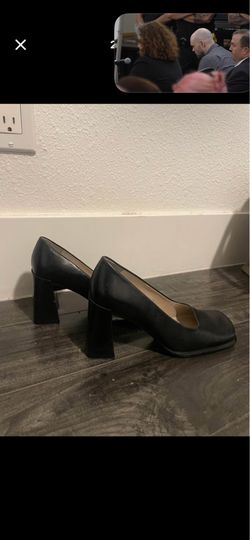 Black high heels