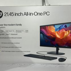 HP 21.45 Inch All In One PC 