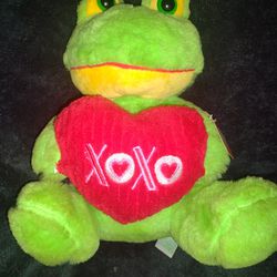 Stuffed frog