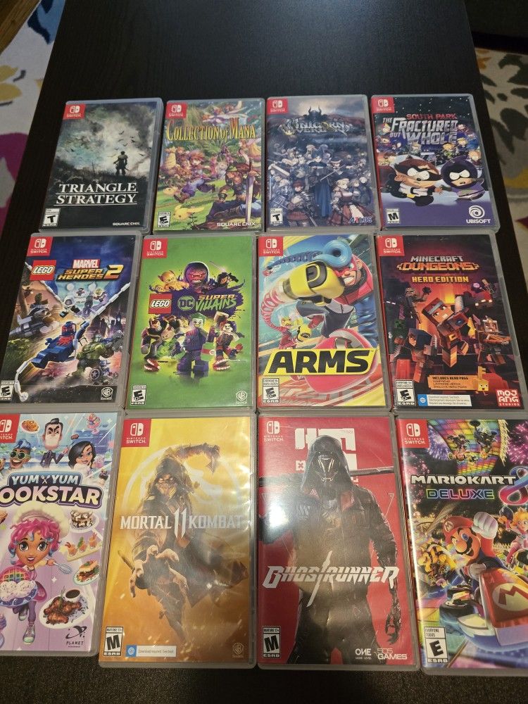 20 To 35 Each Nintendo Switch Games