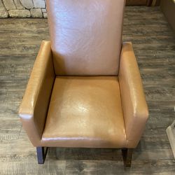 Leather Rocking Chair 