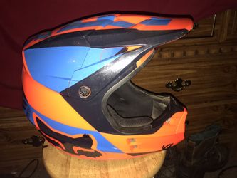 Fox racing helmet