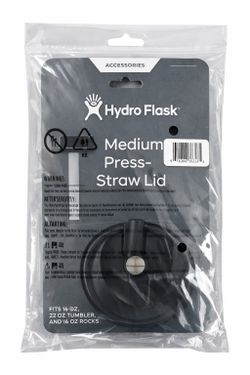New Hydro Flask Medium Sized Press-Straw Lid