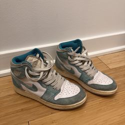 Air Jordan 1 Mid Teal size 6