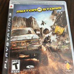 PlayStation 3 PS3 Game Motor Storm CIB