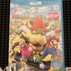 Mario Party 10 Wii Game Disk $20 Firm