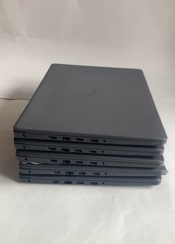 5 Dell laptops with 256GB NVME & 1Tb Hard Drive