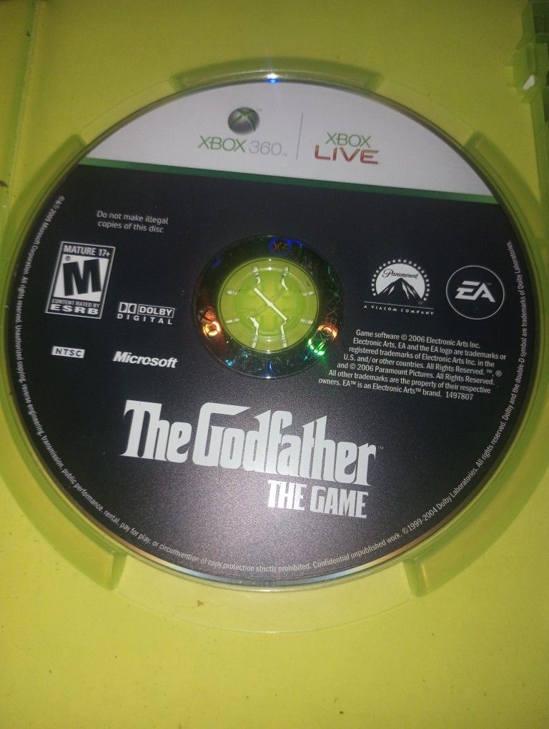 God Father X Box 360