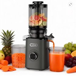 NEW Open Box EUHOMY Slow Masticating Juicer (Black) - Priced to Sell!