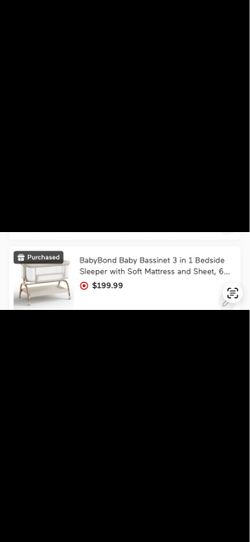 BabyBond 3-in-1 Bedside Baby Bassinet