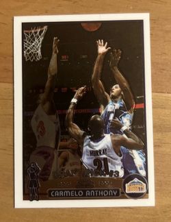 2003-04 Topps Chrome - #113 Carmelo Anthony (RC) Rookie 🔥