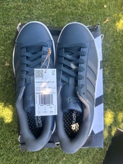 adidas Grand Court 2.0 Navy/Grey – Men’s Size 7.5