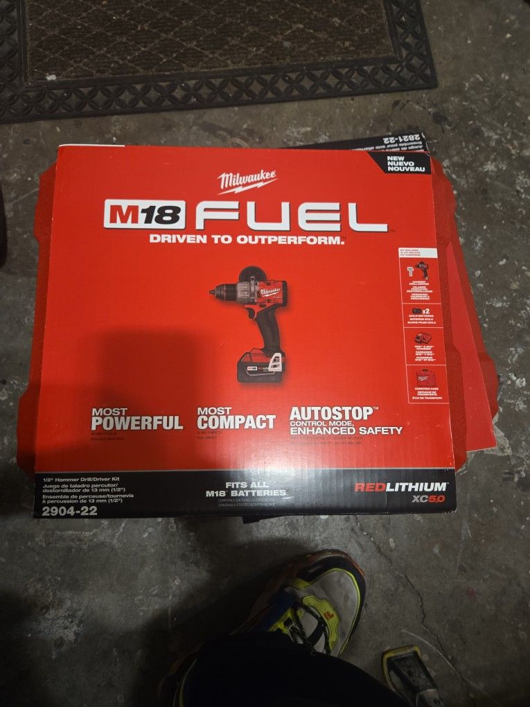 M18 FUEL 1/2 HAMMER DRILL/DRIVER