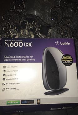 Belkin N600 DB, wi-Fi Dual-band N+ Router