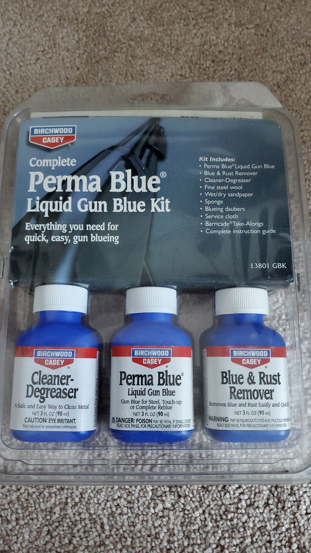 BIRCHWOOD CASEY PERMA BLUE