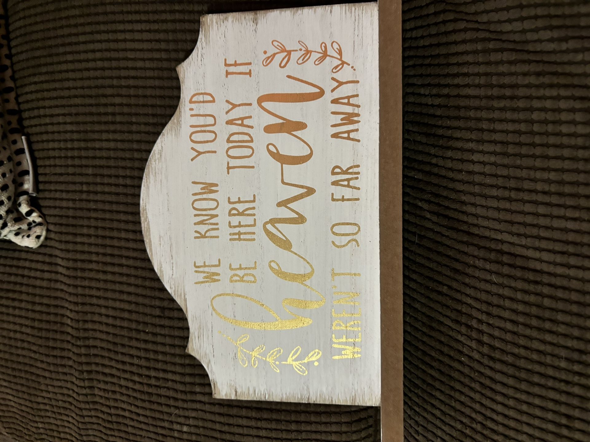 Memorial Plaque for wedding